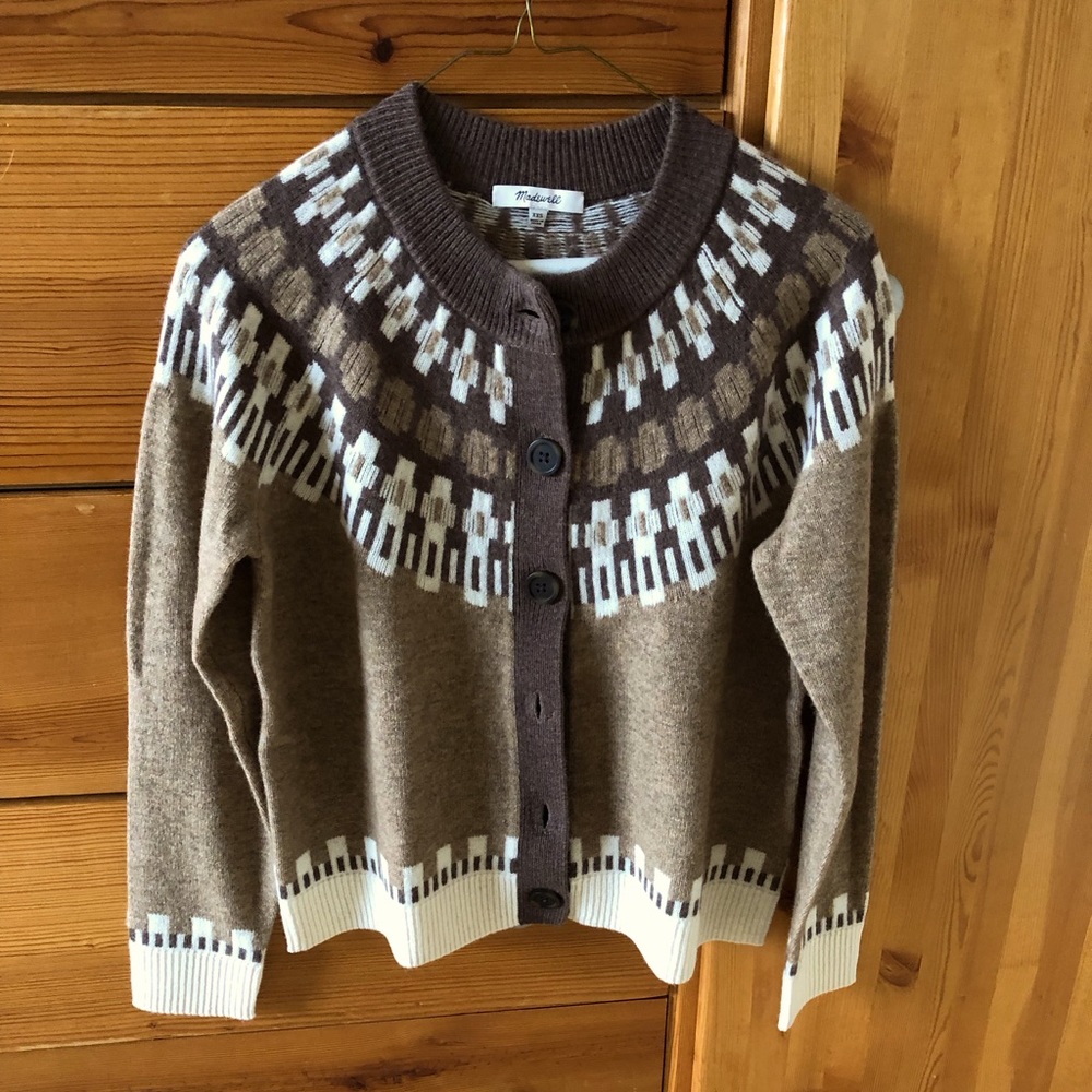 Madewell Fair Isle Cardigan